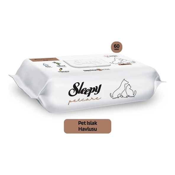 Petcare Bakım Seti ( 30'lu Pet Bakım Örtüsü + 60 Yaprak Islak Havlu + 500 ml Şampuan ) - Resim 3