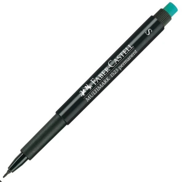 FABER PERMANENT ASETAT KALEMI S SIYAH 10 LU KUTU