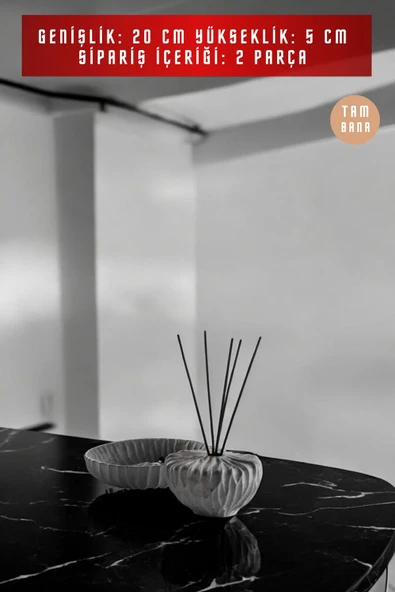 Beyaz Dekoratif Vazo Seti Obje Ev Dekorasyon Masa Üstü Dekor Vazo Seti Model 1012 - Resim 6