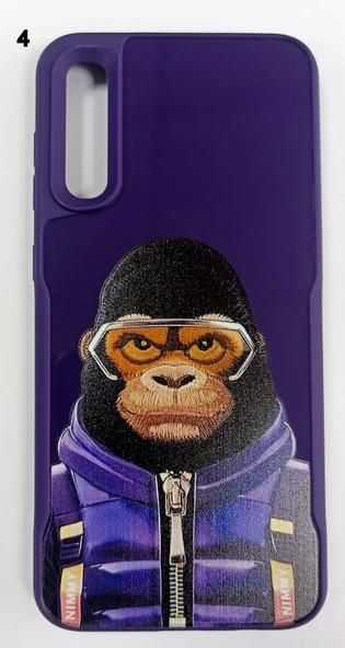 Samsung Galaxy A50 Uyumlu Resimli Slikon Kılıf - 4