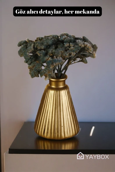Dekoratif Vazo El Yapımı Model 1 - Resim 9