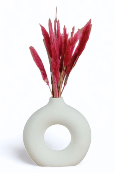 Vazo Küçük Vazo Masa Üstü Vazo Ev Dekorasyon Vazo Model 23 ürün görseli 1