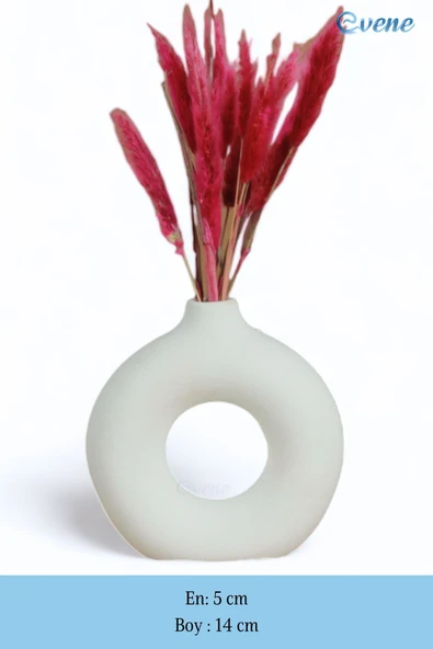 Vazo Küçük Vazo Masa Üstü Vazo Ev Dekorasyon Vazo Model 23 - Resim 2