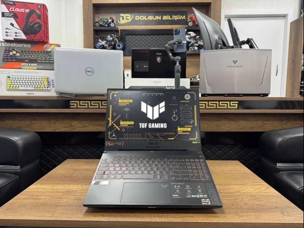 Asus TUF Gaming A15 FA507NU-LP157  AMD Ryzen 5 7535HS 8GB RAM 512 GB SSD W11 RTX4050 15.6” FHD 144Hz (İKİNCİ EL)