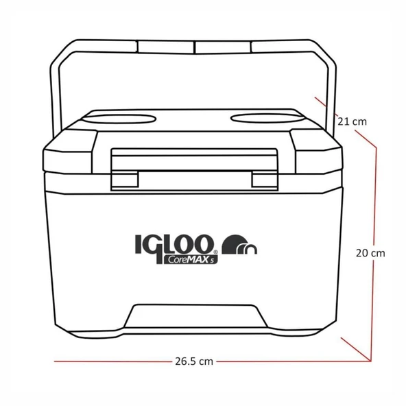 Buzluk - Igloo - CoreMAX - 5 lt - 300723 - 2