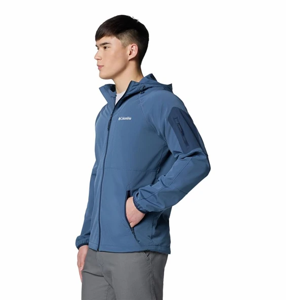 Columbia Tall Heights II Hooded Erkek Softshell WO0923 - Resim 3