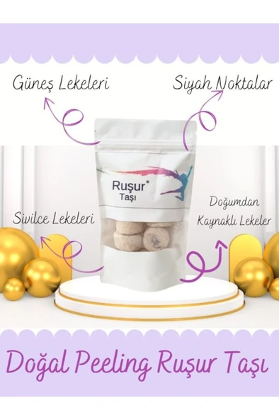 %100 Doğal Ruşur Taşı 12 Adet - 3