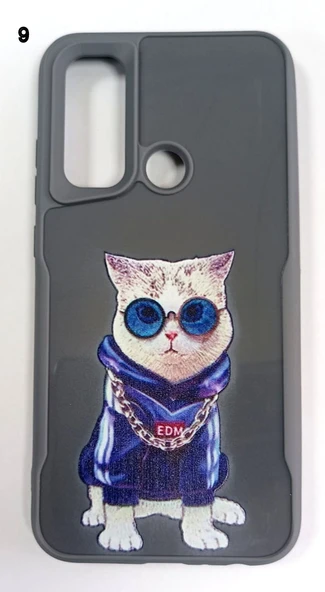 Xiaomi Redmi Note 8 Uyumlu Resimli Slikon Kılıf - Resim 9