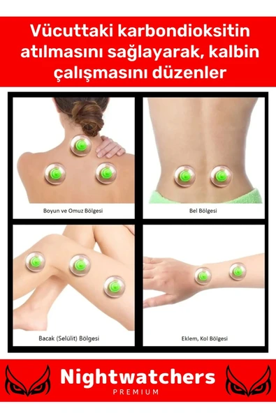 Özel Üretim Canlandırıcı Selülit Çatlak Giderici Vakumlu Masaj Aleti 12'li Kupa Çekme Hacamat Seti - 3