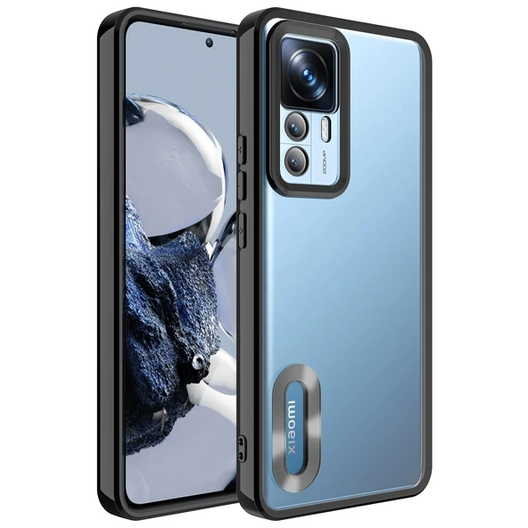 Xiaomi Mi 12T Kılıf Kamera Korumalı Logo Gösteren Omega Kapak ürün görseli