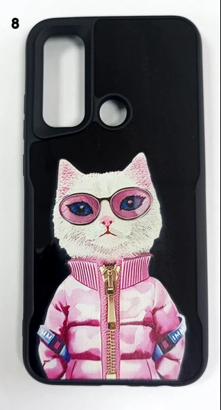 Xiaomi Redmi Note 8 Uyumlu Resimli Slikon Kılıf - Resim 8