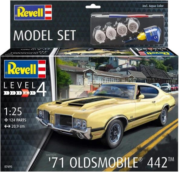 Revell 1:25 71 Oldsmobile - 7