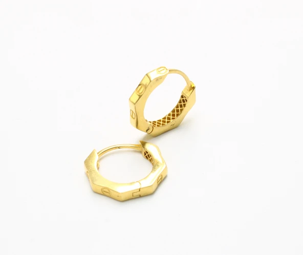 14 Ayar Cartier Model Küpe