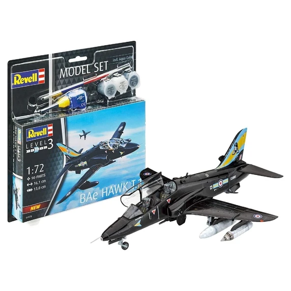 Revell 1:72 Model Set Bae Hawk T.1