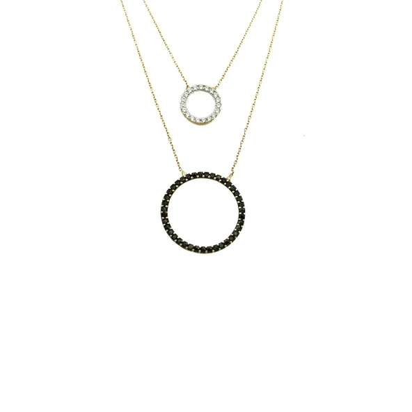 14 Ayar Halka Minimal Kolye
