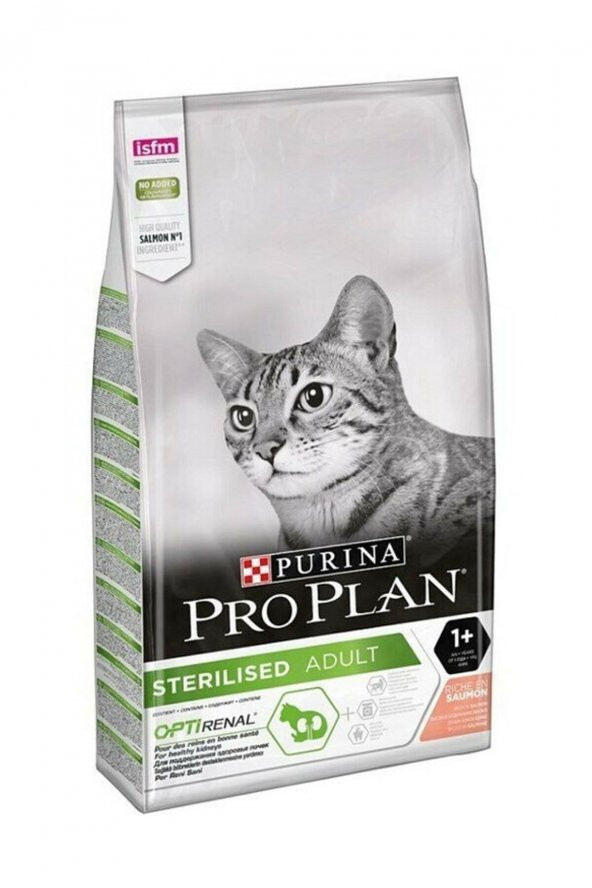 Pro Plan Kısırlaştırılmış Somonlu Kuru Kedi Maması 3 Kg - 2