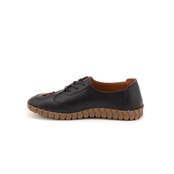 Venüs 2010727 Kadın Hakiki Deri Bağcıklı Comfort Günlük Ayakkabı - 8