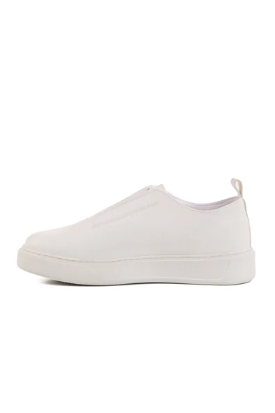 Aspor Beyaz Slip-On Erkek Casual Ayakkabı - Resim 2