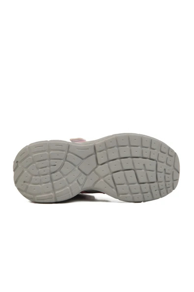 Aspor Gümüş Pembe Cırtlı Fileli Hafif Kız Çocuk Spor Ayakkabı - Resim 5