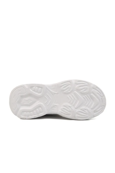 Aspor Beyaz Kırmızı Cırtlı Fileli Unisex Çocuk Spor Ayakkabı - 5