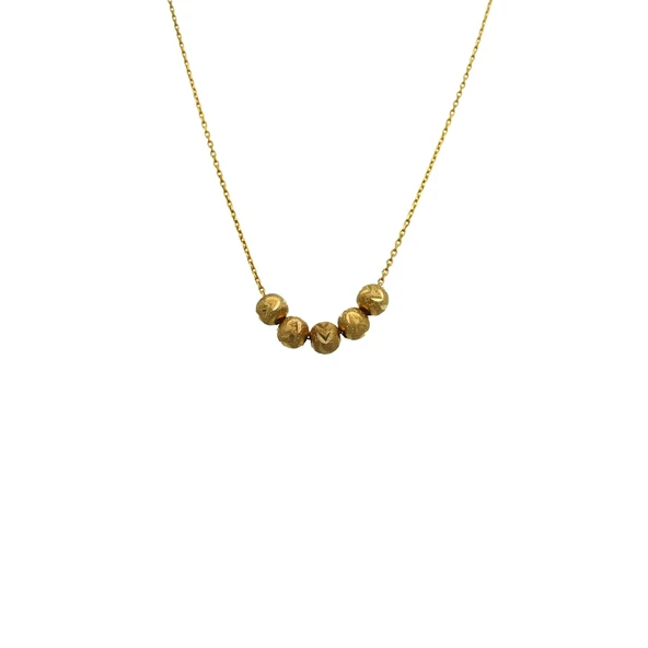 14 Ayar Dorikalı Minimal Kolye