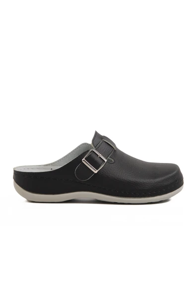 Aspor Siyah Anatomik Kadın Sabo Terlik