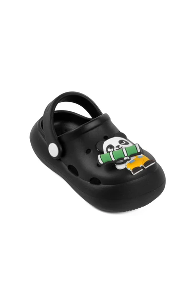 Aspor Siyah Kız Çocuk Sabo Terlik - 3