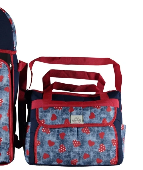 Portbebe Bebek Taşıma ve Bebek Bakım Çantası İkili Set Pratik Günlük Kullanım - 9