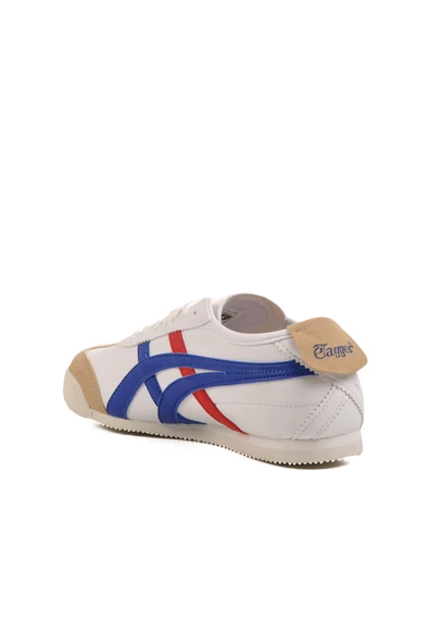 Etayger Beyaz Mavi Bağcıklı Unisex Spor Ayakkabı - 4