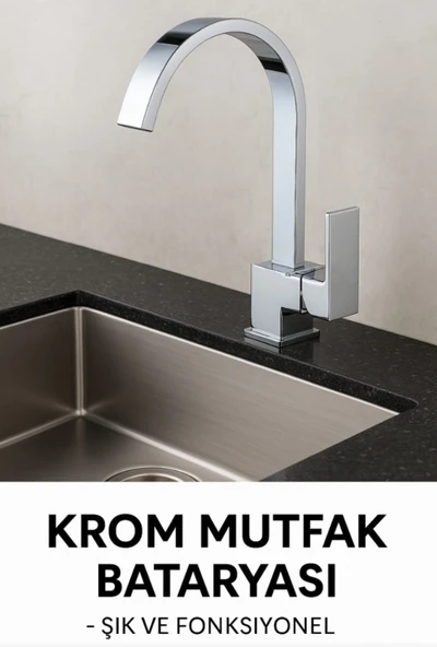 Sardıcı Phantom Serisi Krom 5 Yıl Garantili Mutfak Bataryası