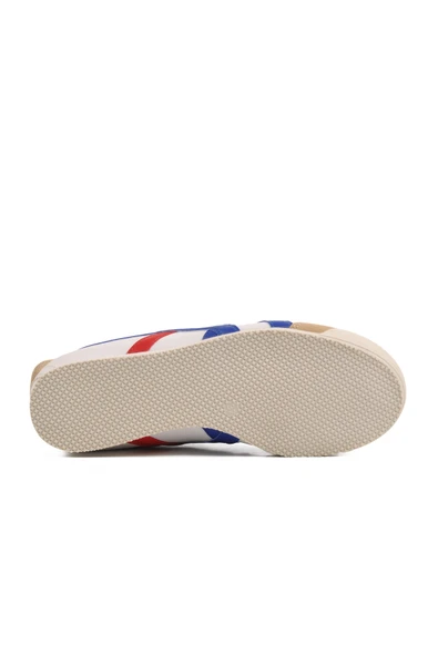 Etayger Beyaz Mavi Bağcıklı Unisex Spor Ayakkabı - 5