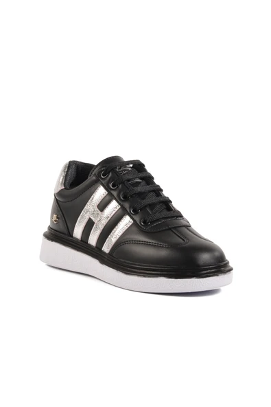 Aspor Siyah Kadın Spor Ayakkabı - Resim 3