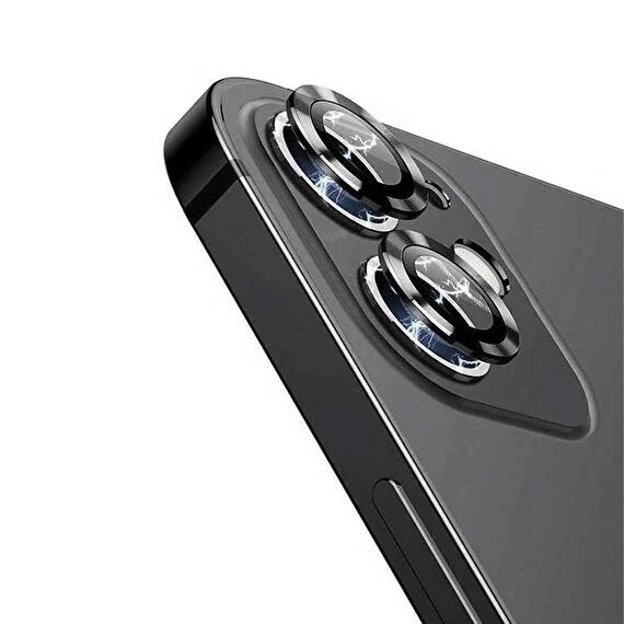 iPhone 12 CL-12 Premium Safir Parmak İzi Bırakmayan Anti-Reflective Kamera Lens Koruyucu - Resim 4