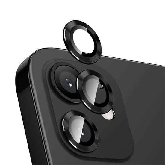 iPhone 12 CL-12 Premium Safir Parmak İzi Bırakmayan Anti-Reflective Kamera Lens Koruyucu ürün görseli