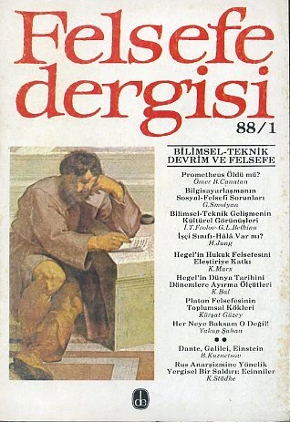Felsefe Dergisi 88/1 Ocak 1988