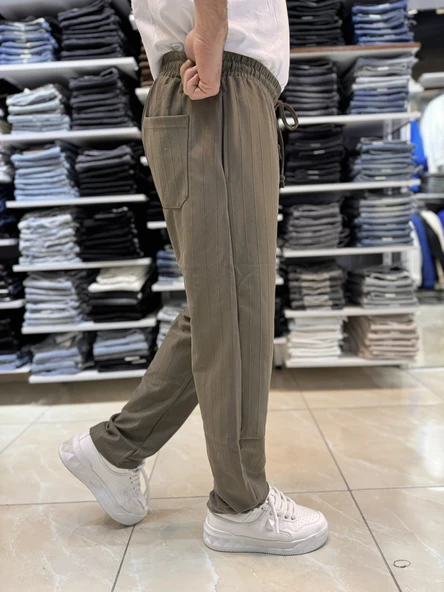 Çizgi Detay Baggy Jogger - 4