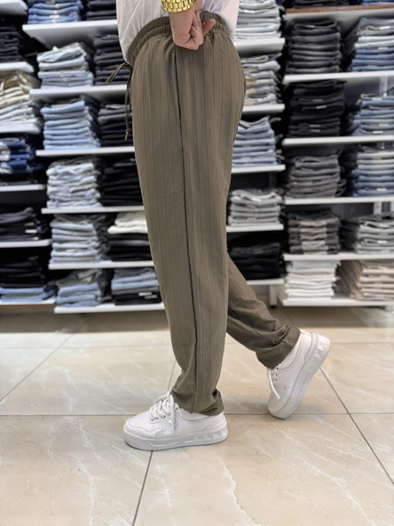 Çizgi Detay Baggy Jogger - 3