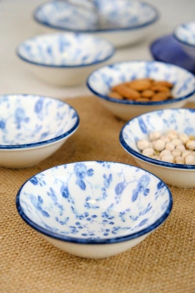 Tabak Evi Blue Heaven Mini Kase 90cc 6 lı 10x10x3cm - 5