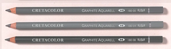 Cretacolor Graphite Aquarell Sulandırılabilir Dereceli Kalem 4B 180 04 (1 Adet) ürün görseli 1