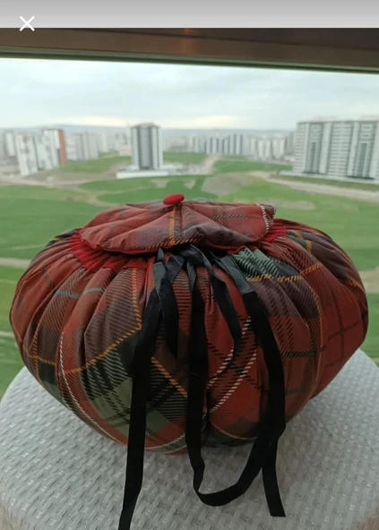 Ekose desenli yoğurt mayalama tulumu