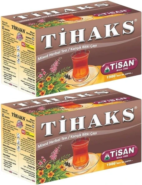 Tisan Tihaks Çay Tisan 2 Kutu