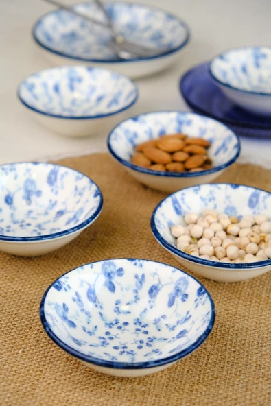 Tabak Evi Blue Heaven Mini Kase 90cc 6 lı 10x10x3cm - 4