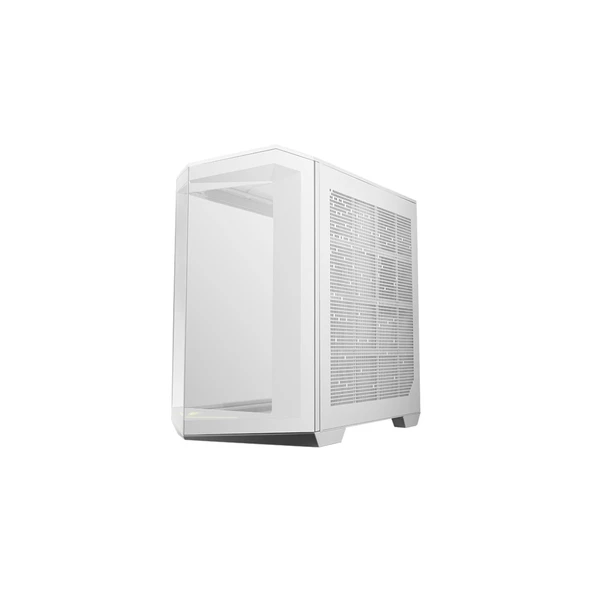 MAG Pano M100R Pz Whıte Temperli Cam 3X120MM 1X120MM Argb Fan Matx Beyaz Panoramik Gaming Bilgisayar Kasası