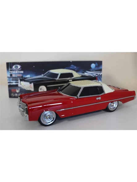 RT-1941 Bej Arabalı Bluetooth Fm-Usb-Tf-Aux Şarjlı Nostaljik Radyo