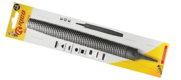 Rico Törpü 10 mm Blisterli Ağaç Törpü Balık Sırtı Yarım Yuvarlak 012-BB6110