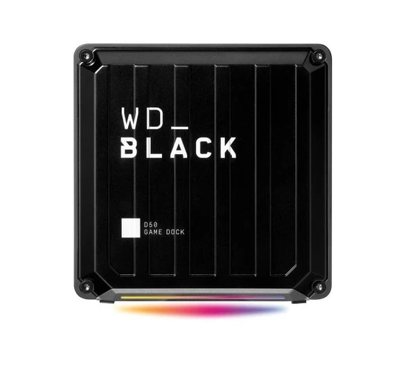 WD_BLACK D50 Game Dock, Thunderbolt 3 Bağlantılı RGB Game Dock 2TB NVMe SSD