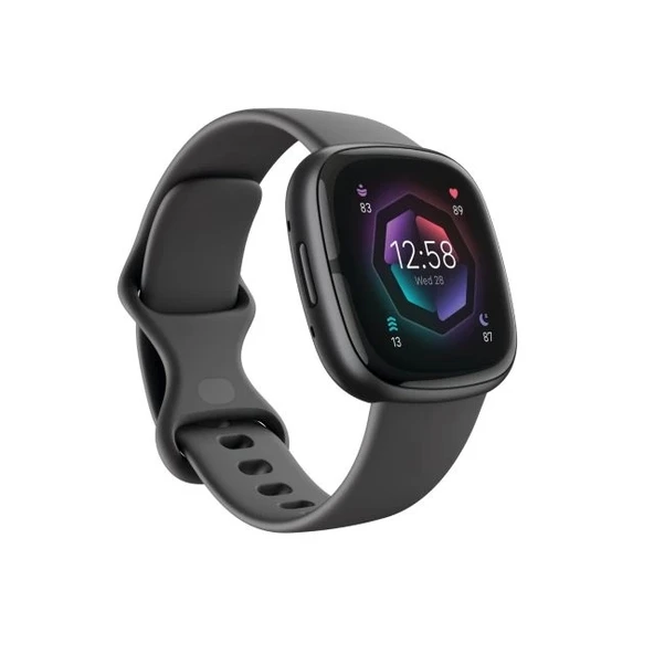 Fitbit Sense 2 Gelişmiş Sağlık ve Fitness Akıllı Saati Shadow Grey/Graphite