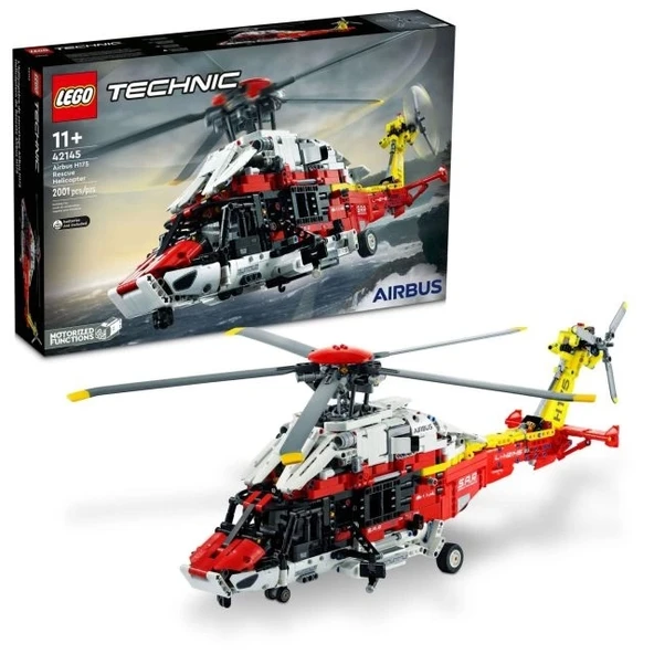 LEGO Technic Airbus H175 Kurtarma Helikopteri 42145 FrustrationFree Packaging