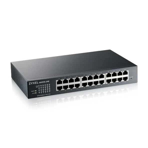 ZYXEL 24 Bağlantı Noktalı Gigabit Ethernet Akıllı Switch GS1900-24 24-Port | Smart Managed