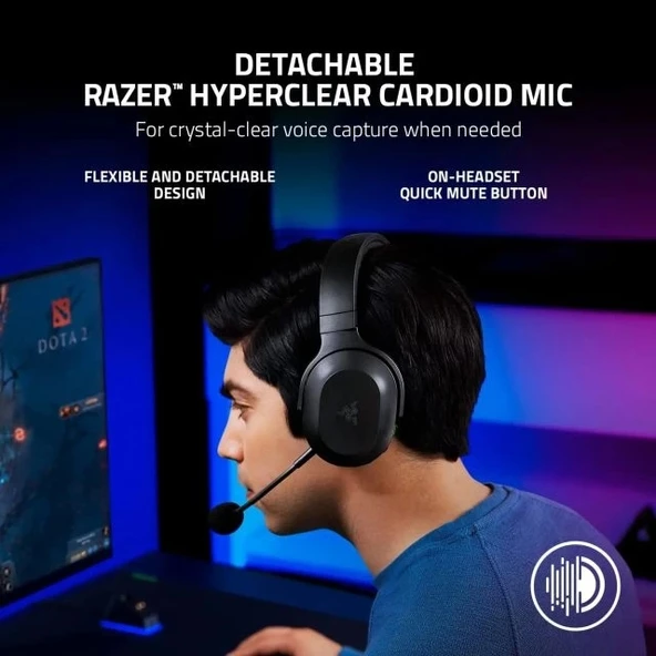 Razer Barracuda Kablosuz Oyun Kulaklığı - 5